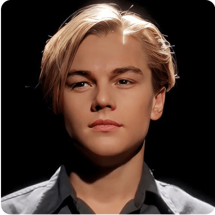 Leonardo DiCaprio Face Age Detection